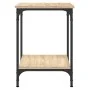 Mesa de centro madera de ingeniería roble Sonoma 40x40x55 cm de vidaXL, Mesas de centro - Ref: Foro24-832824, Precio: 37,90 €...