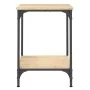 Mesa de centro madera de ingeniería roble Sonoma 40x40x55 cm de vidaXL, Mesas de centro - Ref: Foro24-832824, Precio: 37,90 €...
