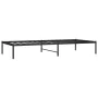 Black metal bed frame 90x200 cm by vidaXL, Beds and slatted bases - Ref: Foro24-350839, Price: 67,22 €, Discount: %