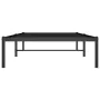 Black metal bed frame 90x200 cm by vidaXL, Beds and slatted bases - Ref: Foro24-350839, Price: 67,22 €, Discount: %