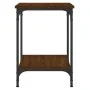 Brauner Eichenholz-Ingenieurtisch 40x40x55 cm von vidaXL, Couchtisch - Ref: Foro24-832827, Preis: 34,49 €, Rabatt: %