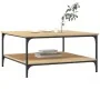 Sonoma oak engineered wood coffee table 80x80x40 cm by vidaXL, Coffee table - Ref: Foro24-832839, Price: 52,91 €, Discount: %