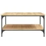 Sonoma oak engineered wood coffee table 80x80x40 cm by vidaXL, Coffee table - Ref: Foro24-832839, Price: 52,91 €, Discount: %