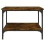 Smoked oak engineered wood coffee table 55x55x40 cm by vidaXL, Coffee table - Ref: Foro24-832830, Price: 40,51 €, Discount: %