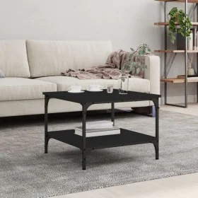 Schwarzer Couchtisch aus Holzwerkstoff, 55 x 55 x 40 cm von vidaXL, Couchtisch - Ref: Foro24-832828, Preis: 41,02 €, Rabatt: %