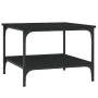 Schwarzer Couchtisch aus Holzwerkstoff, 55 x 55 x 40 cm von vidaXL, Couchtisch - Ref: Foro24-832828, Preis: 41,02 €, Rabatt: %
