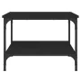 Schwarzer Couchtisch aus Holzwerkstoff, 55 x 55 x 40 cm von vidaXL, Couchtisch - Ref: Foro24-832828, Preis: 41,02 €, Rabatt: %