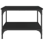 Schwarzer Couchtisch aus Holzwerkstoff, 55 x 55 x 40 cm von vidaXL, Couchtisch - Ref: Foro24-832828, Preis: 41,02 €, Rabatt: %