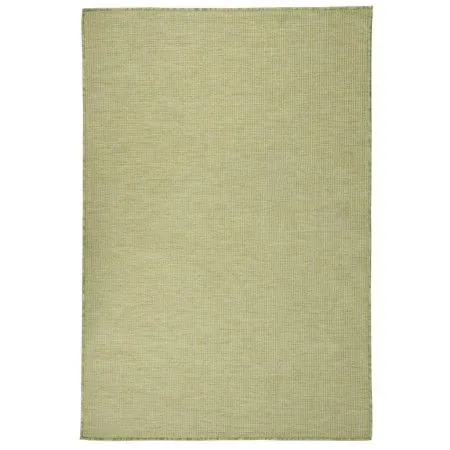 Grüner flachgewebter Outdoor-Teppich 120x170 cm von vidaXL, Teppiche - Ref: Foro24-340809, Preis: 38,20 €, Rabatt: %