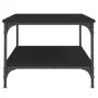 Engineered wood black coffee table 100x55x40 cm by vidaXL, Coffee table - Ref: Foro24-832833, Price: 55,99 €, Discount: %