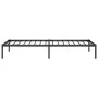 Schwarzer Metallbettrahmen 80x200 cm von vidaXL, Betten und Lattenroste - Ref: Foro24-350837, Preis: 69,18 €, Rabatt: %