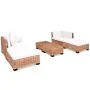 Set of 16-piece natural rattan sofas by vidaXL, Sofas - Ref: Foro24-244625, Price: 858,20 €, Discount: %
