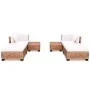 Set of 16-piece natural rattan sofas by vidaXL, Sofas - Ref: Foro24-244625, Price: 858,20 €, Discount: %