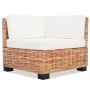 27-piece natural rattan sofa set by vidaXL, Sofas - Ref: Foro24-244623, Price: 1,00 €, Discount: %
