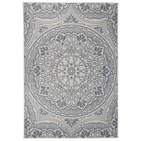 Blue striped flat weave outdoor rug 160x230 cm by vidaXL, Rugs - Ref: Foro24-340832, Price: 56,51 €, Discount: %