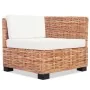 14-teilige Sofagarnitur aus natürlichem Rattan von vidaXL, Sofas - Ref: Foro24-244626, Preis: 853,11 €, Rabatt: %