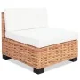 14-teilige Sofagarnitur aus natürlichem Rattan von vidaXL, Sofas - Ref: Foro24-244626, Preis: 853,11 €, Rabatt: %