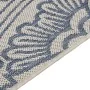 Blau gestreifter Flachgewebe-Außenteppich 160x230 cm von vidaXL, Teppiche - Ref: Foro24-340832, Preis: 56,51 €, Rabatt: %