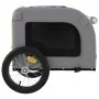Haustier-Fahrradanhänger, Eisen-Oxford-Stoff, Grün, Grau von vidaXL, Kinderwagen für Haustiere - Ref: Foro24-93836, Preis: 10...