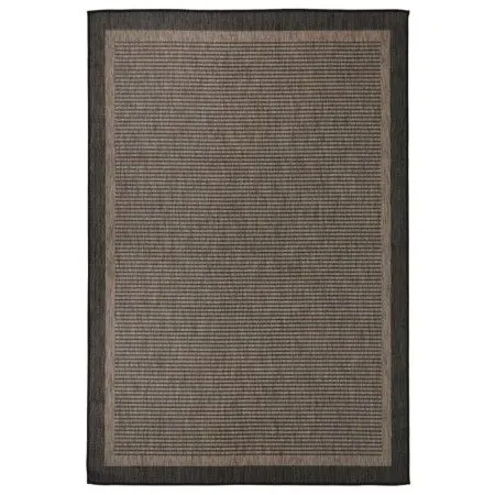 Dunkelbrauner Flachgewebe-Outdoorteppich 160x230 cm von vidaXL, Teppiche - Ref: Foro24-340846, Preis: 72,16 €, Rabatt: %