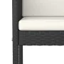 Garden table and high stools 5 pieces and black PE rattan cushions by vidaXL, Garden sets - Ref: Foro24-3200657, Price: 404,0...