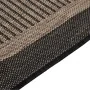 Dunkelbrauner Flachgewebe-Outdoorteppich 160x230 cm von vidaXL, Teppiche - Ref: Foro24-340846, Preis: 72,16 €, Rabatt: %