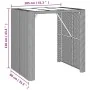 5-piece garden table and high stools with gray PE rattan cushions by vidaXL, Garden sets - Ref: Foro24-3200671, Price: 476,24...