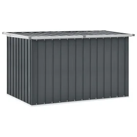 Gray garden storage box 149x99x93 cm by vidaXL, Outdoor storage boxes - Ref: Foro24-46266, Price: 109,64 €, Discount: %