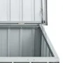 Gray garden storage box 109x67x65 cm by vidaXL, Outdoor storage boxes - Ref: Foro24-46258, Price: 76,82 €, Discount: %