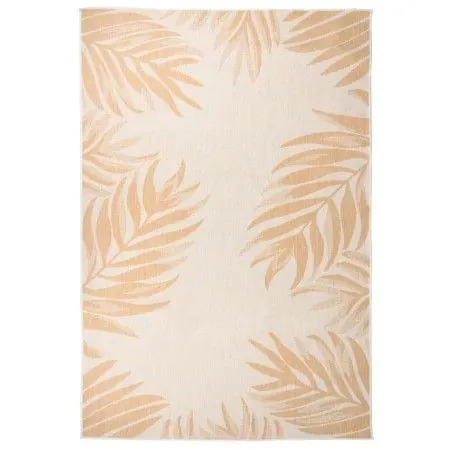 Alfombra de exterior tejido plano estampado de hoja 160x230 cm de vidaXL, Alfombras - Ref: Foro24-340860, Precio: 56,91 €, De...