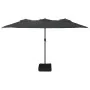 Anthrazitgrauer Doppelschirm 449x245 cm von vidaXL, Sonnenschirme - Ref: Foro24-362947, Preis: 166,00 €, Rabatt: %