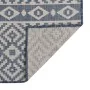 Alfombra de exterior de tejido plano rayas azules 80x150 cm de vidaXL, Alfombras - Ref: Foro24-340834, Precio: 25,72 €, Descu...