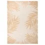 Alfombra de exterior tejido plano estampado de hoja 140x200 cm de vidaXL, Alfombras - Ref: Foro24-340858, Precio: 35,49 €, De...