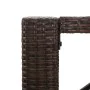 Garden table and high stools 7 pieces with brown PE rattan cushions by vidaXL, Garden sets - Ref: Foro24-3200663, Price: 644,...