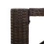 Gartenhochstuhl und Hocker Set 7 Stück mit Kissen aus PE-Rattan Braun von vidaXL, Gartensets - Ref: Foro24-3200663, Preis: 64...