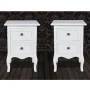 Mesitas de noche con 2 cajones 2 unidades MDF blanca de vidaXL, Mesitas de noche - Ref: Foro24-60638, Precio: 169,35 €, Descu...