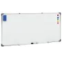 Pizarra magnética acero blanco 110x60 cm de vidaXL, Pizarras blancas - Ref: Foro24-150737, Precio: 74,48 €, Descuento: %