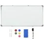 Magnetisches Whiteboard aus weißem Stahl, 110 x 60 cm von vidaXL, Whiteboards - Ref: Foro24-150737, Preis: 74,48 €, Rabatt: %