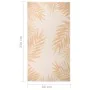 Leaf printed flat woven outdoor rug 80x150 cm by vidaXL, Rugs - Ref: Foro24-340855, Price: 23,57 €, Discount: %