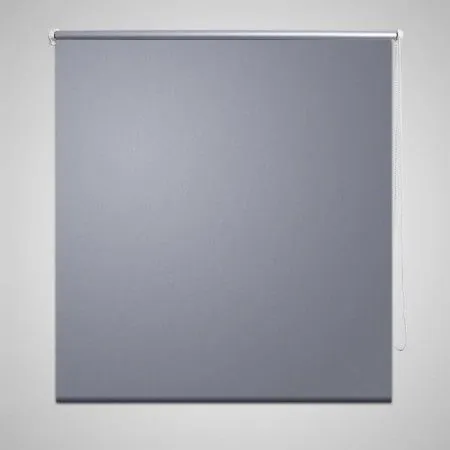 Estor Persiana Enrollable 140 x 175cm Gris de vidaXL, Persianas y estores - Ref: Foro24-240135, Precio: 31,75 €, Descuento: %