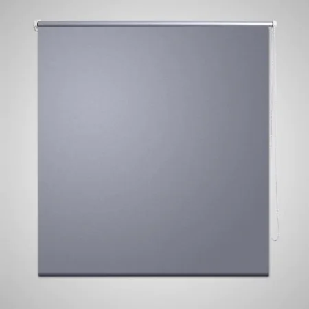 Roller Blind Blind 140 x 175cm Gray by vidaXL, Blinds and blinds - Ref: Foro24-240135, Price: 31,75 €, Discount: %
