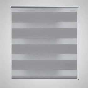 Zebra Blind 60 x 120 cm Gray by vidaXL, Blinds and blinds - Ref: Foro24-240191, Price: 18,50 €, Discount: %