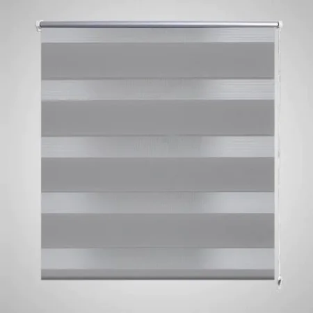Zebra Blind 60 x 120 cm Gray by vidaXL, Blinds and blinds - Ref: Foro24-240191, Price: 18,50 €, Discount: %