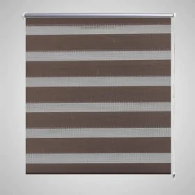 Zebra-Rollo 60 x 120 cm Kaffee von vidaXL, Jalousien und Jalousien - Ref: Foro24-240193, Preis: 18,50 €, Rabatt: %