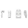 Persiana Cebra 80 x 150 cm Blanco de vidaXL, Persianas y estores - Ref: Foro24-240198, Precio: 21,82 €, Descuento: %