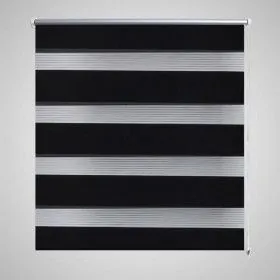 Zebra-Rollo, 100 x 175 cm, Schwarz von vidaXL, Jalousien und Jalousien - Ref: Foro24-240212, Preis: 25,28 €, Rabatt: %