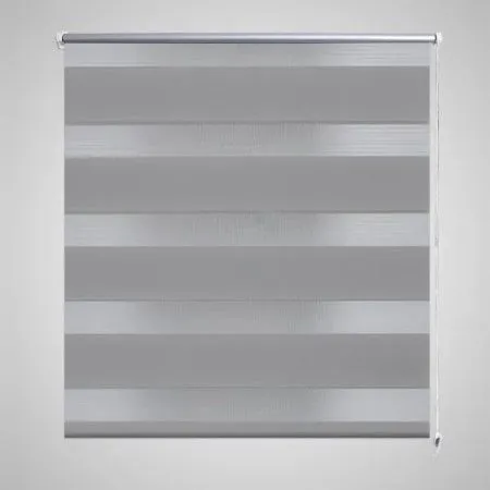 Zebra Blind 120 x 175cm Gray by vidaXL, Blinds and blinds - Ref: Foro24-240215, Price: 31,68 €, Discount: %