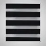 Zebra Blind 120 x 230 cm Black by vidaXL, Blinds and blinds - Ref: Foro24-240220, Price: 33,14 €, Discount: %
