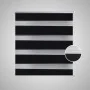 Zebra Blind 120 x 230 cm Black by vidaXL, Blinds and blinds - Ref: Foro24-240220, Price: 33,14 €, Discount: %