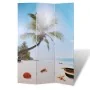 Folding screen divider 120x170 cm beach by vidaXL, Room dividers - Ref: Foro24-240474, Price: 83,62 €, Discount: %